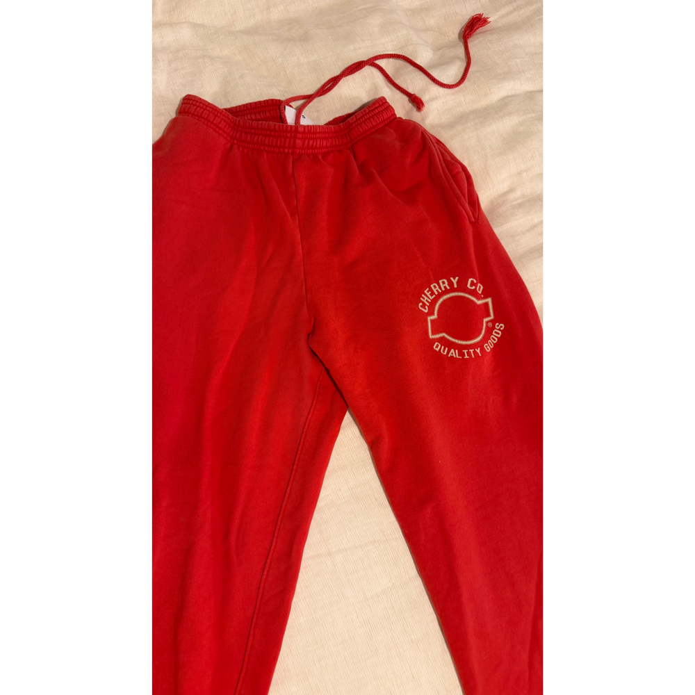 Cherry LA Red Logo Sweatpants